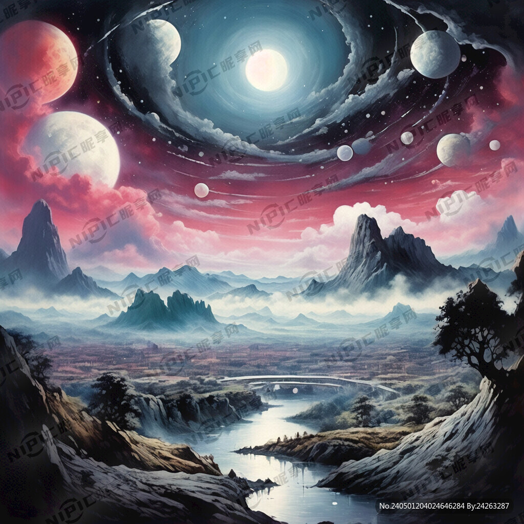 星河影札远景环境叙事构图分析